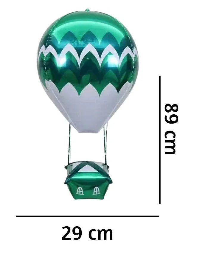 89 cm 3D Hot Air Foil Balloon, Birthday Party Decor