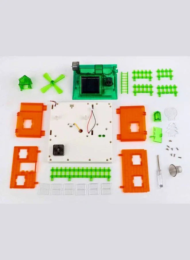 DIY Solar Energy Concept House STEM Toy for 8+ Kids
