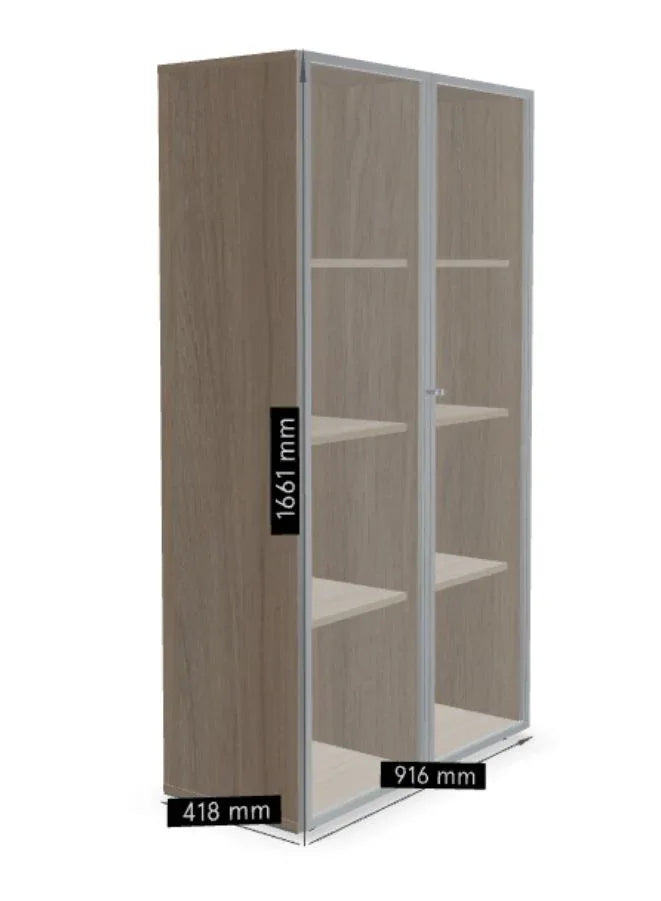 Mito Glass-Door Cabinet