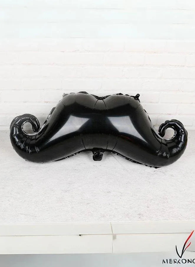 Happy Father's Day Balloon Set with BEST DAD letters, Moustach, Best Dad Trophy and Round Balloons Decoration for Father's Day Party