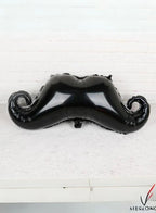 Happy Father's Day Balloon Set with BEST DAD letters, Moustach, Best Dad Trophy and Round Balloons Decoration for Father's Day Party