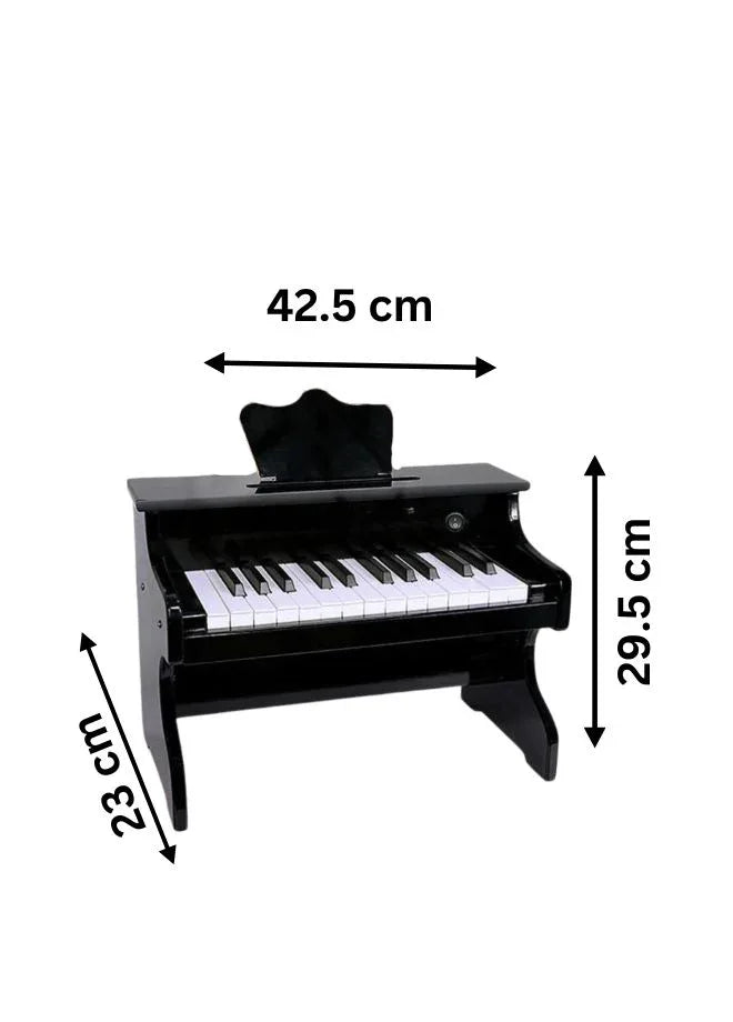 Digital 25 key  Wooden Piano for Kids - Educational Toy with Interactive Features