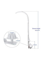 88 CM Inch ABS Baby Bed Musical Crib Mobile Bed Bell Holder for Nursery Decor, Infant Bed Mobile Arm Holder Fatio General Trading