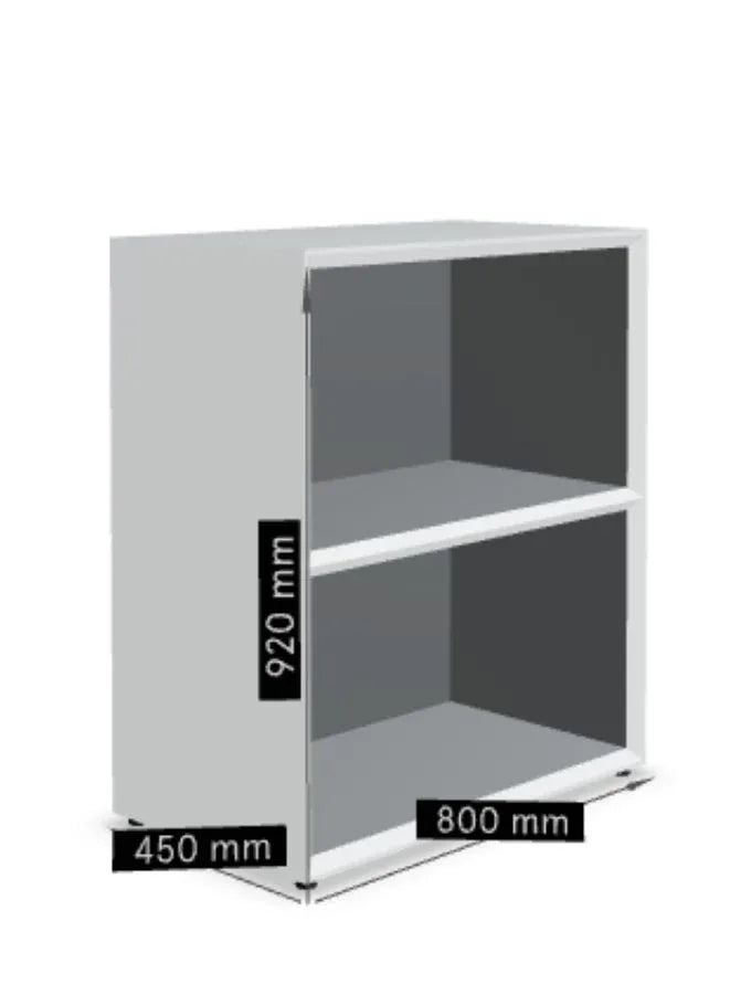 Compact Bookcase with Luxurious Natural Wood Finishes