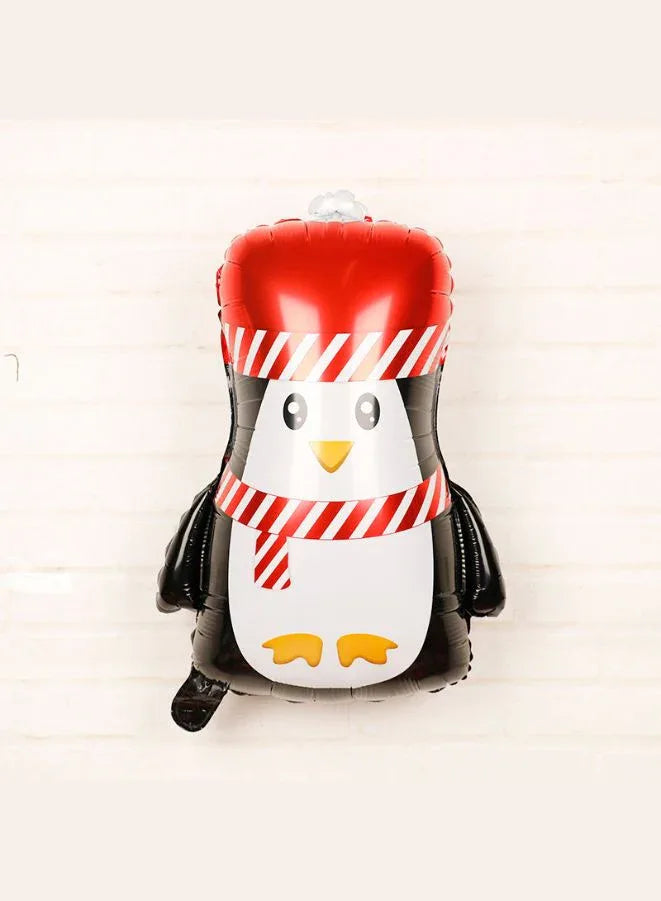 Penguin Christmas Foil Balloon Party Supplies – Fun Holiday Decoration for Christmas Parties