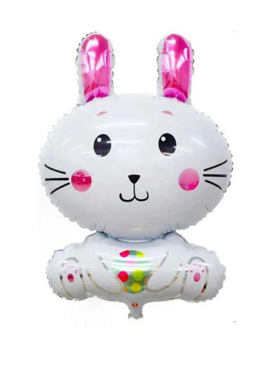 74 cm Bunny Balloons, Easter Day Decorations Happy Easter Day Easter Bunny Rabbit Foil Balloons for Easter Party, Birthday Party Decorations Supplies