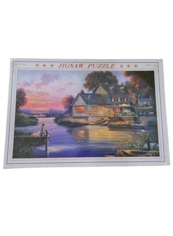 1000 Piece Jigsaw Puzzle with Unique Artwork, House (50 x 75 cm)