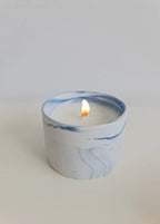 Delicate Glass Jar Pink Rose Scented Candle - Romantic Floral Elegance - Long-lasting Fragrance