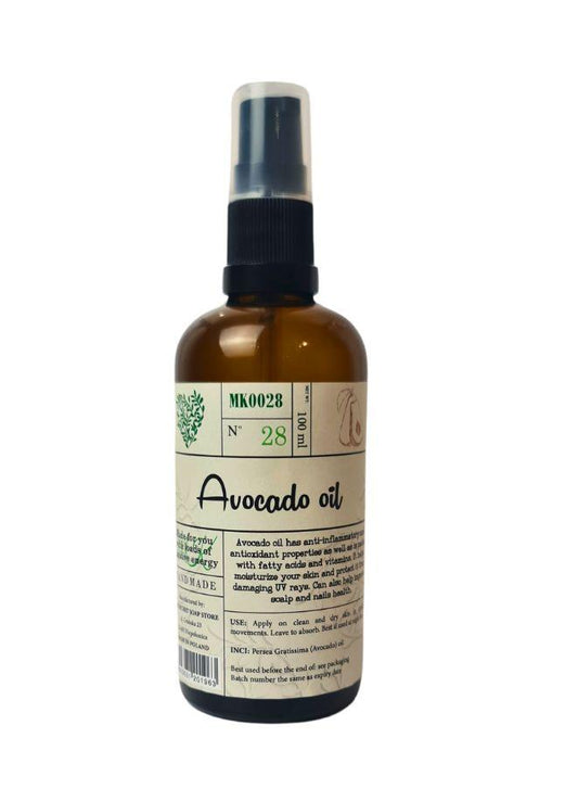 Pure Avocado Oil - 100% Natural Oil, 100 ml