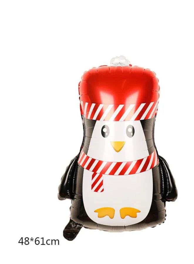 6-Piece Christmas Celebration Balloon Pack for Festive Decorations (6 Different Designs)