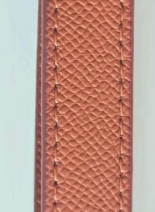 Women's Skinny Leather Belt Thin Waist Belts with Metal Buckle