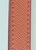 Women's Skinny Leather Belt Thin Waist Belts with Metal Buckle