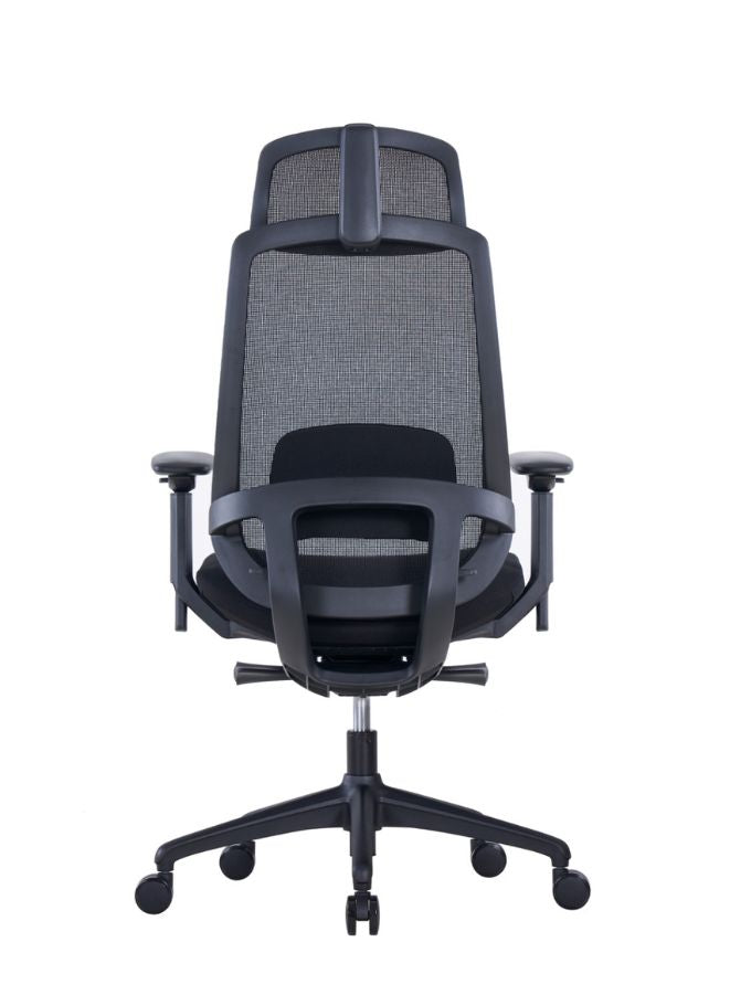 Ergonomic 4D Adjustable Office Chair with Synchro Tilt & Lumbar Support – Executive Desk Chair