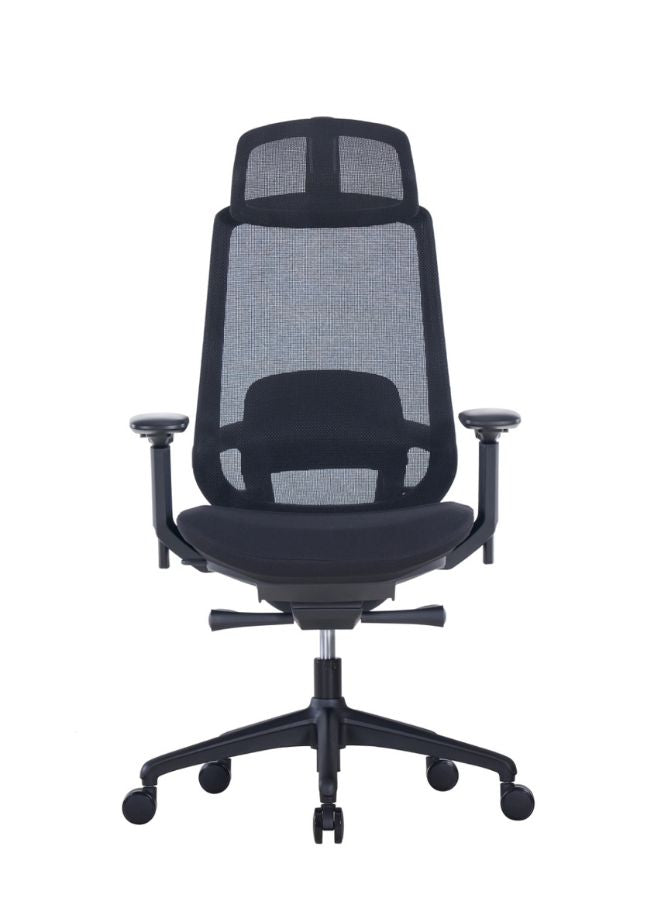 Ergonomic 4D Adjustable Office Chair with Synchro Tilt & Lumbar Support – Executive Desk Chair