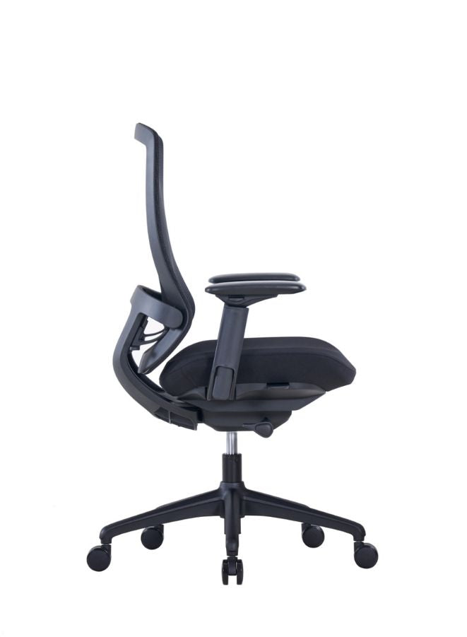 Ergonomic 4D Adjustable Office Chair with Synchro Tilt & Lumbar Support – Executive Desk Chair