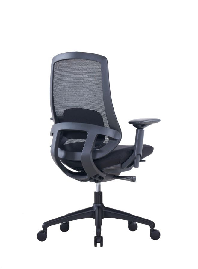 Ergonomic 4D Adjustable Office Chair with Synchro Tilt & Lumbar Support – Executive Desk Chair