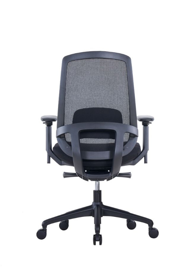 Ergonomic 4D Adjustable Office Chair with Synchro Tilt & Lumbar Support – Executive Desk Chair
