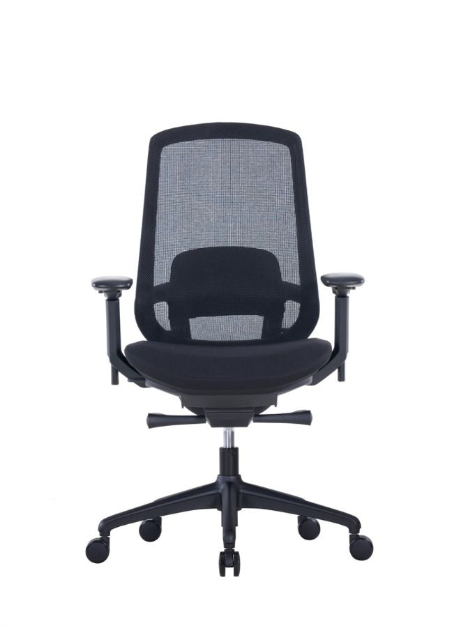 Ergonomic 4D Adjustable Office Chair with Synchro Tilt & Lumbar Support – Executive Desk Chair