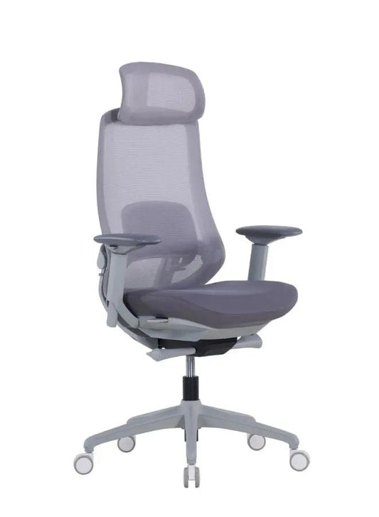 Ergonomic 4D Adjustable Office Chair with Synchro Tilt & Lumbar Support – Executive Desk Chair