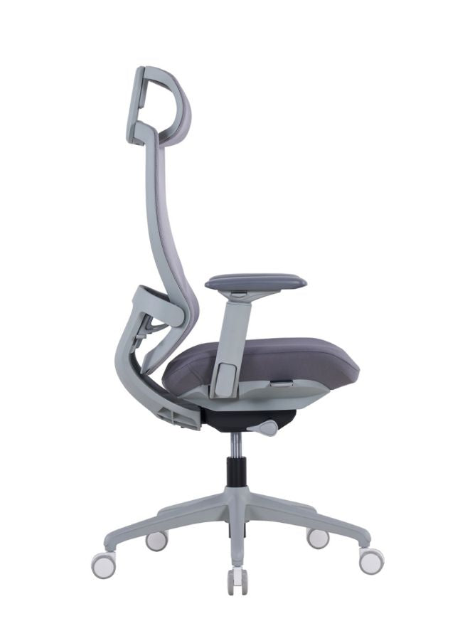 Ergonomic 4D Adjustable Office Chair with Synchro Tilt & Lumbar Support – Executive Desk Chair