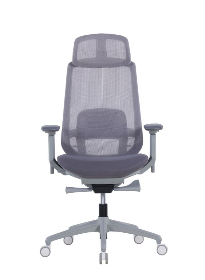 Ergonomic 4D Adjustable Office Chair with Synchro Tilt & Lumbar Support – Executive Desk Chair