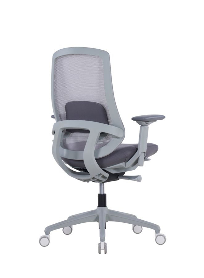 Ergonomic 4D Adjustable Office Chair with Synchro Tilt & Lumbar Support – Executive Desk Chair