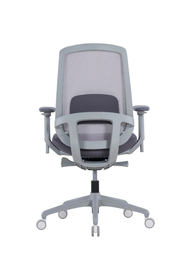Ergonomic 4D Adjustable Office Chair with Synchro Tilt & Lumbar Support – Executive Desk Chair