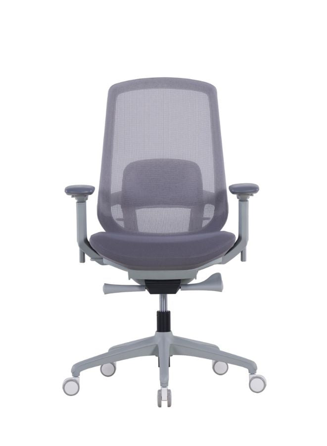 Ergonomic 4D Adjustable Office Chair with Synchro Tilt & Lumbar Support – Executive Desk Chair