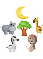 Baby Crib Bed Nursery Mobile Wall Hanging Decor, Baby Bed Mobile for Infants Ceiling Mobile, Cute and Adorable Hanging Decorations, Zoo