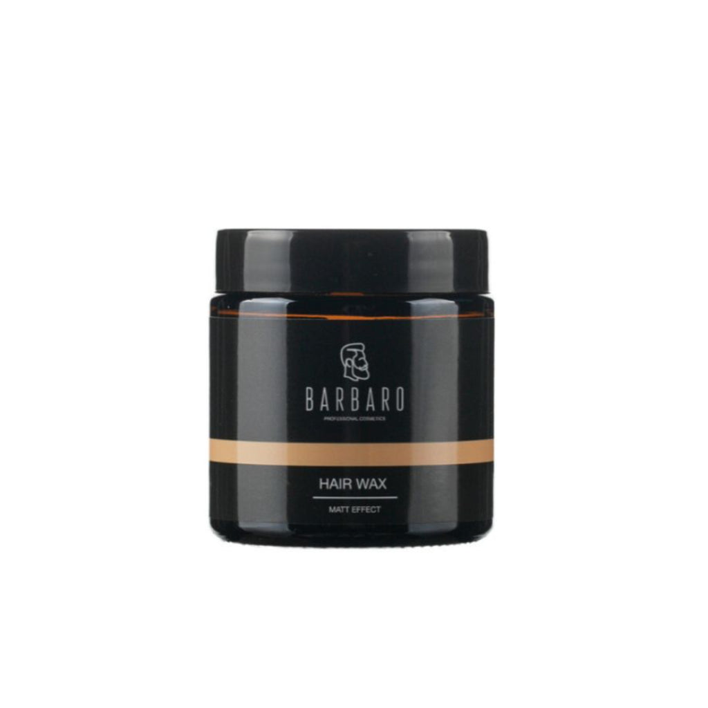 Barbaro Matte Hair Styling Wax – Flexible Strong Hold Wax for Men with Natural Matte Finish, Textured Definition & Sandalwood Aroma – 100g