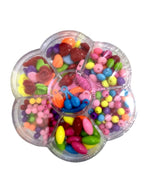 مجموعة 250 قطعة من الخرز DIY لصنع المجوهرات للأطفال والكبار، وقلادة يدوية، وأساور، وحلقة شعر وأكثر من ذلك باستخدام صندوق أدوات صناعة الخرز الأكريليك الملون مع الملحقات، تصميم 2