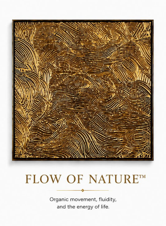Abstract Hand-Painted Wall Art for Living Room & Bedroom – Canvas Wall Decor for Office Decoration
