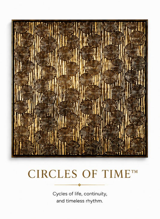 Abstract Hand-Painted Wall Art for Living Room & Bedroom – Canvas Wall Decor