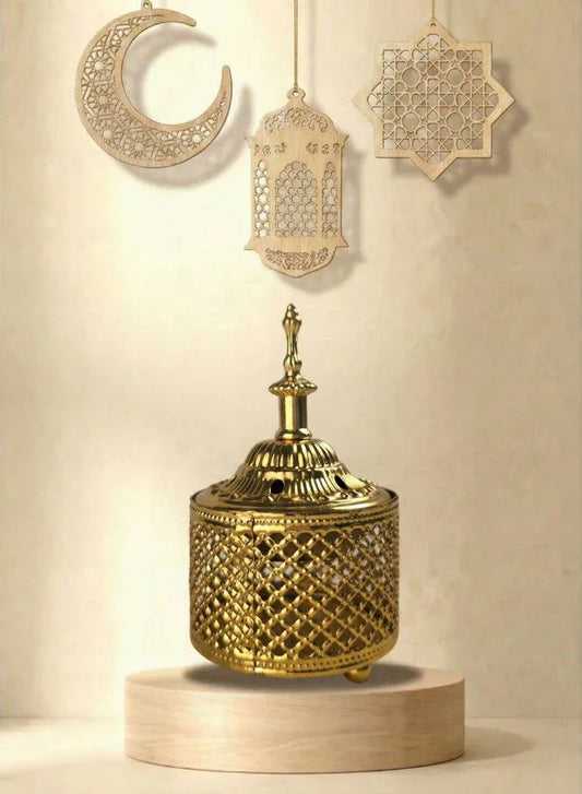 Golden Incense  Portable Burner , Aroma Diffuser for Home and Office