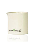 Natural Massage Candle with Chocolate, Bitter Orange & Natural Oil – Moisturizing Body Oil & Aromatherapy Candle for Relaxation