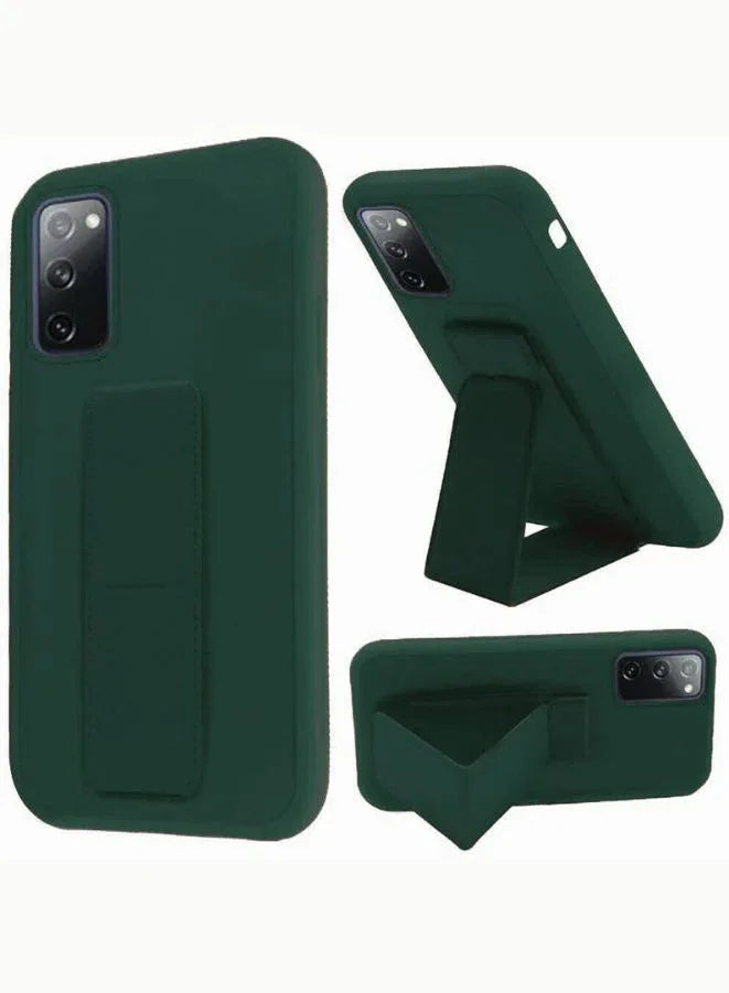 هاتف Samsung GALAXY A33 5G مغطى بالكامل بحامل إصبع وحامل مضاد للانزلاق ومضاد للصدمات