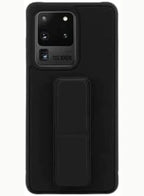 Samsung Galaxy S20 Ultra Case | Silicone Gel Rubber | Finger Grip & Magnetic Kickstand | Premium Foldable