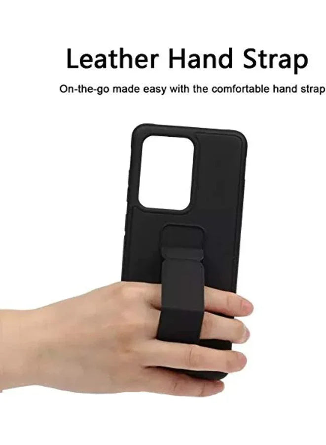 حافظة بمسند مغناطيسي ممتاز قابل للطي من السيليكون لهاتف سامسونج جالاكسي S21 S21