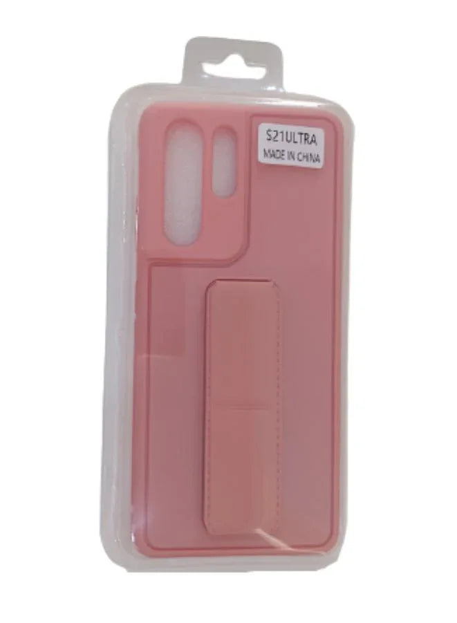 حافظة بمسند مغناطيسي ممتاز قابل للطي من السيليكون لهاتف سامسونج جالاكسي S21 S21