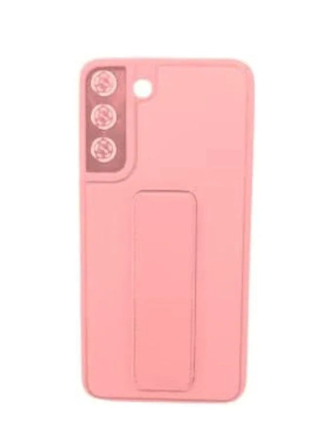 Samsung Galaxy S22 مع حامل وحامل مغناطيسي، حامل متعدد من السيليكون الفاخر لحزام اليد الرأسي والأفقي