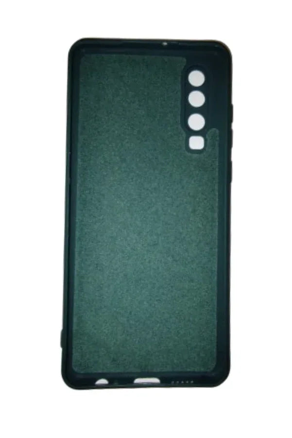 غطاء حماية من السيليكون لهاتف هواوي P30، نحيف للغاية، غطاء حماية متطور من السيليكون المقاوم للخدش وممتص للصدمات لهاتف هواوي P30، أسود