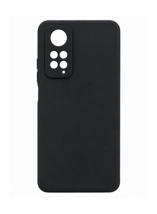 حافظة سيليكون لهاتف Xiaomi Redmi Note 11 4G، نحيفة للغاية، حافظة سيليكون متقدمة ماصة للصدمات ومقاومة للخدش لهاتف Xiaomi Redmi Note 11 4G، أسود