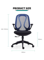 Middle Back Mesh Office Chair 