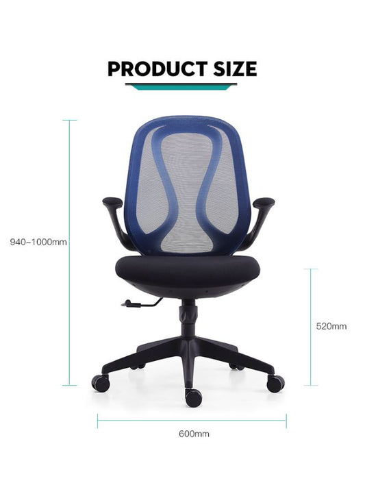 Middle Back Mesh Office Chair 