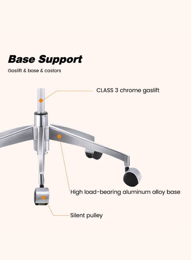 Sleek Modern Executive Office Chair Brown