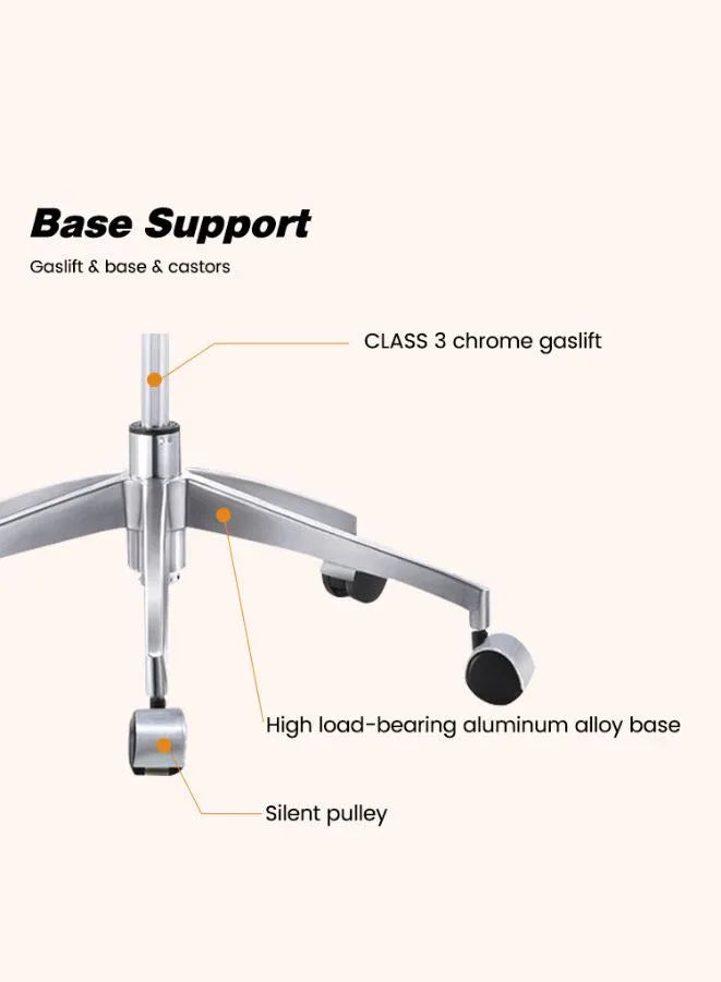 Sleek Modern Executive Office Chair Brown
