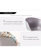 كرسي زائر بأرجل خشبية للزوار في المكتب والردهة وغرفة المعيشة