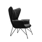 كرسي مكتب ترفيهي فاخر للردهة وغرف المعيشة ومناطق الانتظار بإطار خشبي