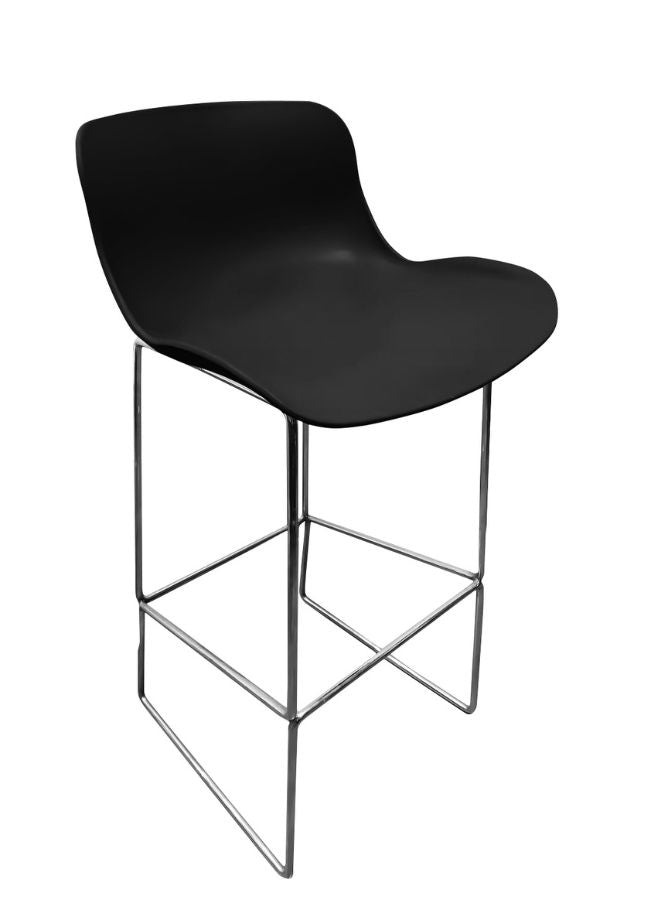 High Bar stool Black