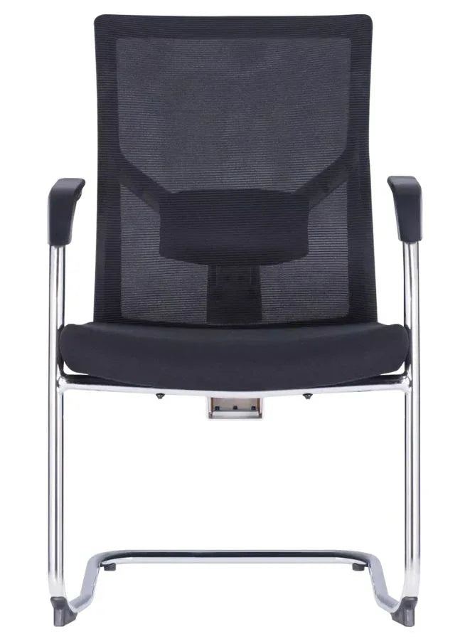 Office Chair with Steel Frame – Ergonomic Design with Fixed Armrests & Moulded Foam Seat